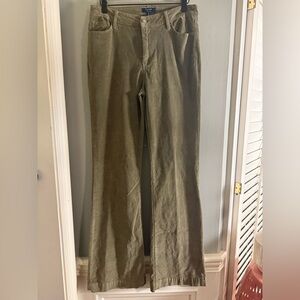 Kaari Blue Green Corduroy Pants